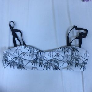 HANDMADE maple leaf bikini top